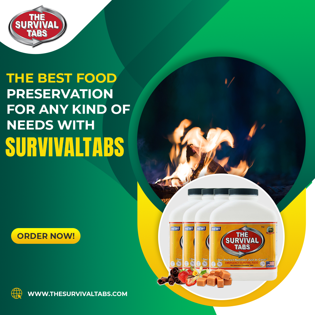 Ultimate Survival Hack for Massive Storms: The 25-Year Shelf Life Survival Tabs