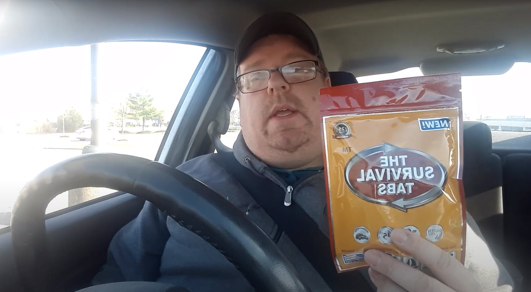 GodsOHman Tries Survival Tabs Emergency Food for 8 Days