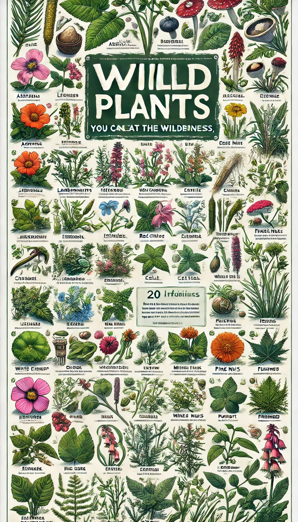Discovering Nature's Edible Treasures: Wild Plants You Can Eat