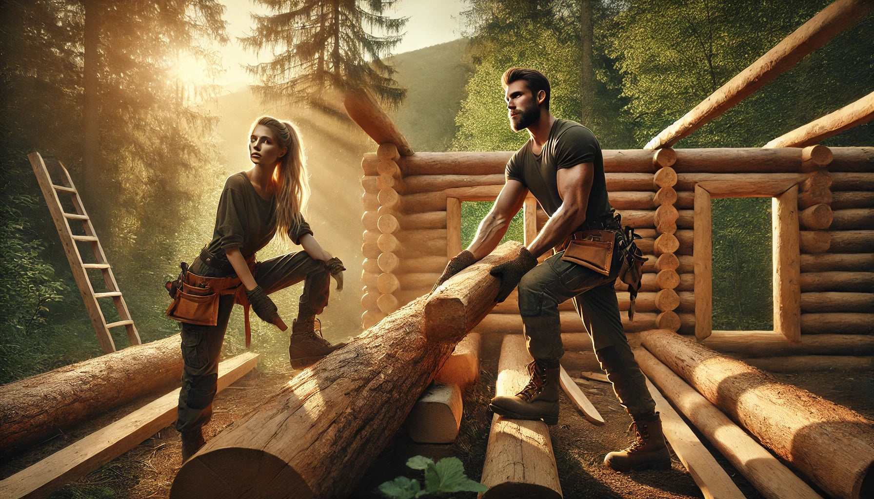 Creating a Survival Shelter Using Simple Technology