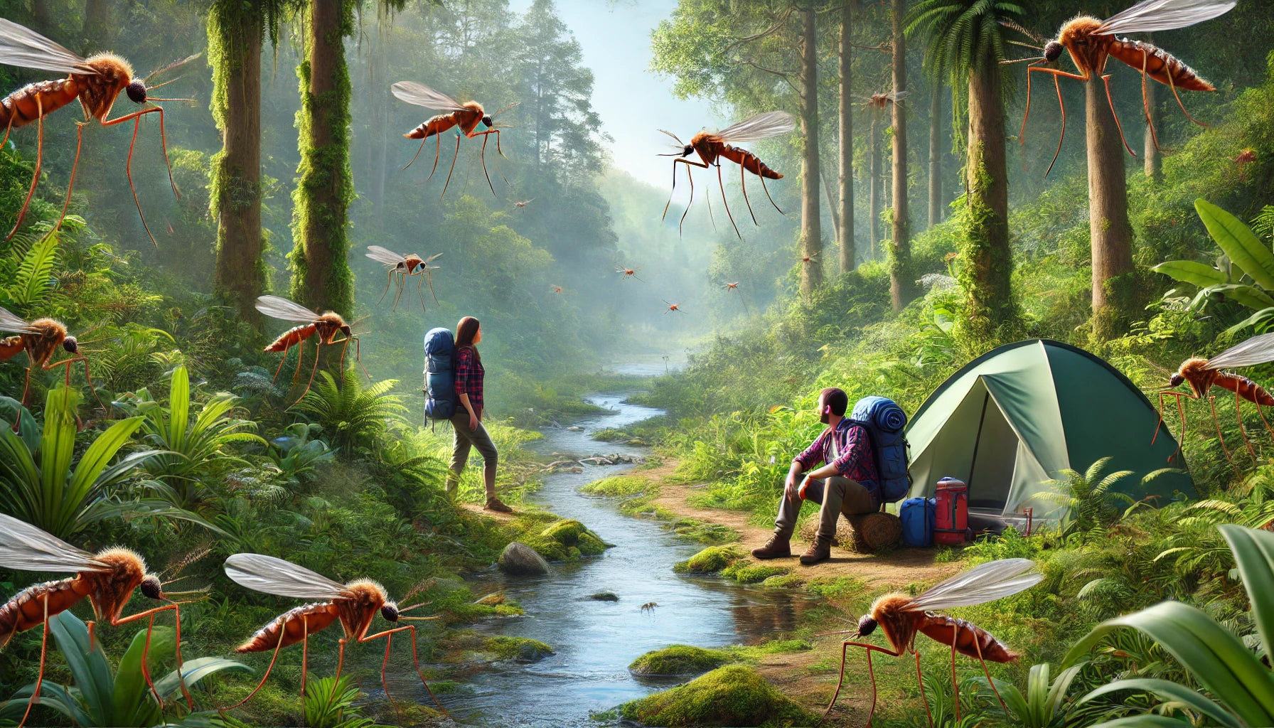 Natural Methods to Repel Bugs While Camping