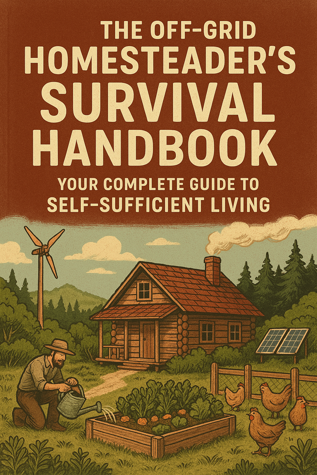 The Off‑Grid Homesteader’s Survival Handbook: Your Complete Guide to Self-Sufficient Living