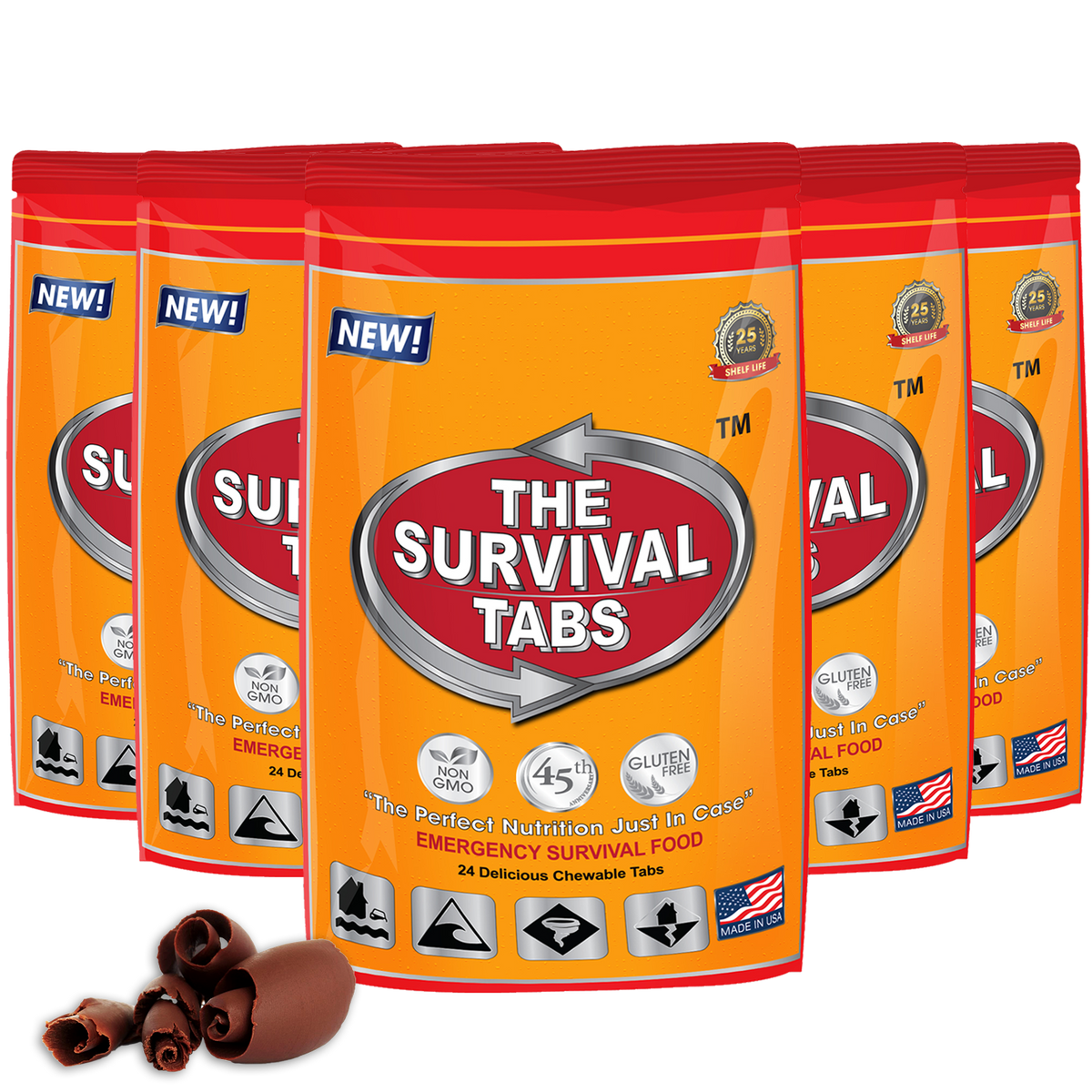 Sur-Vital Tabs Survival Food Supplement