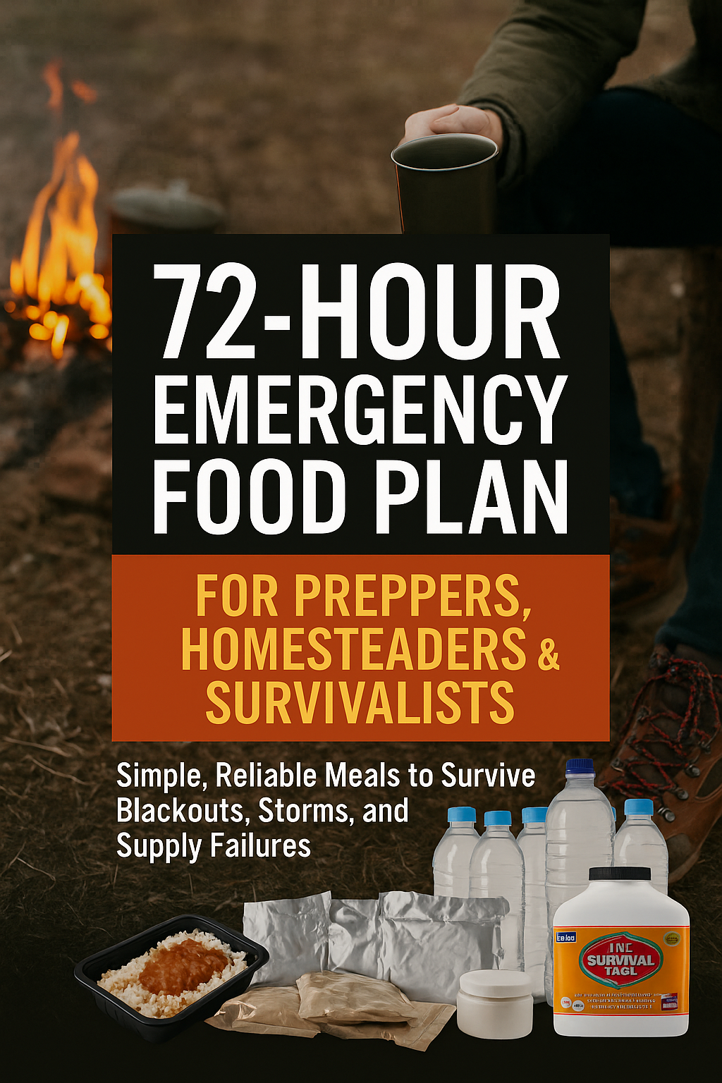 72-Hour Survival Food Checklist