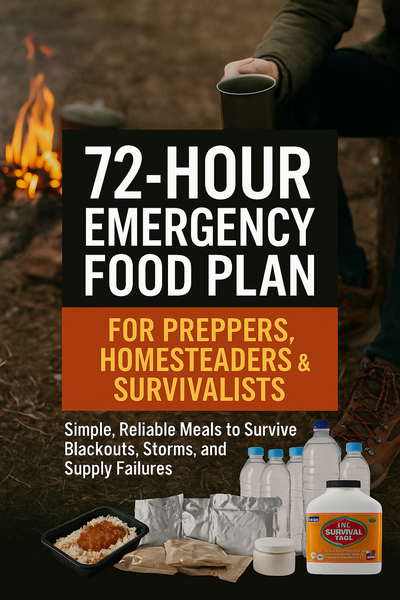72-Hour Survival Food Checklist