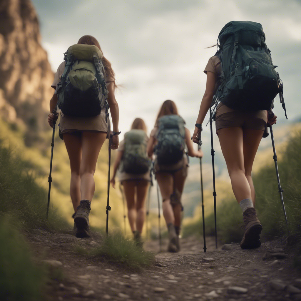 Preparing for hiking or long-distance travel