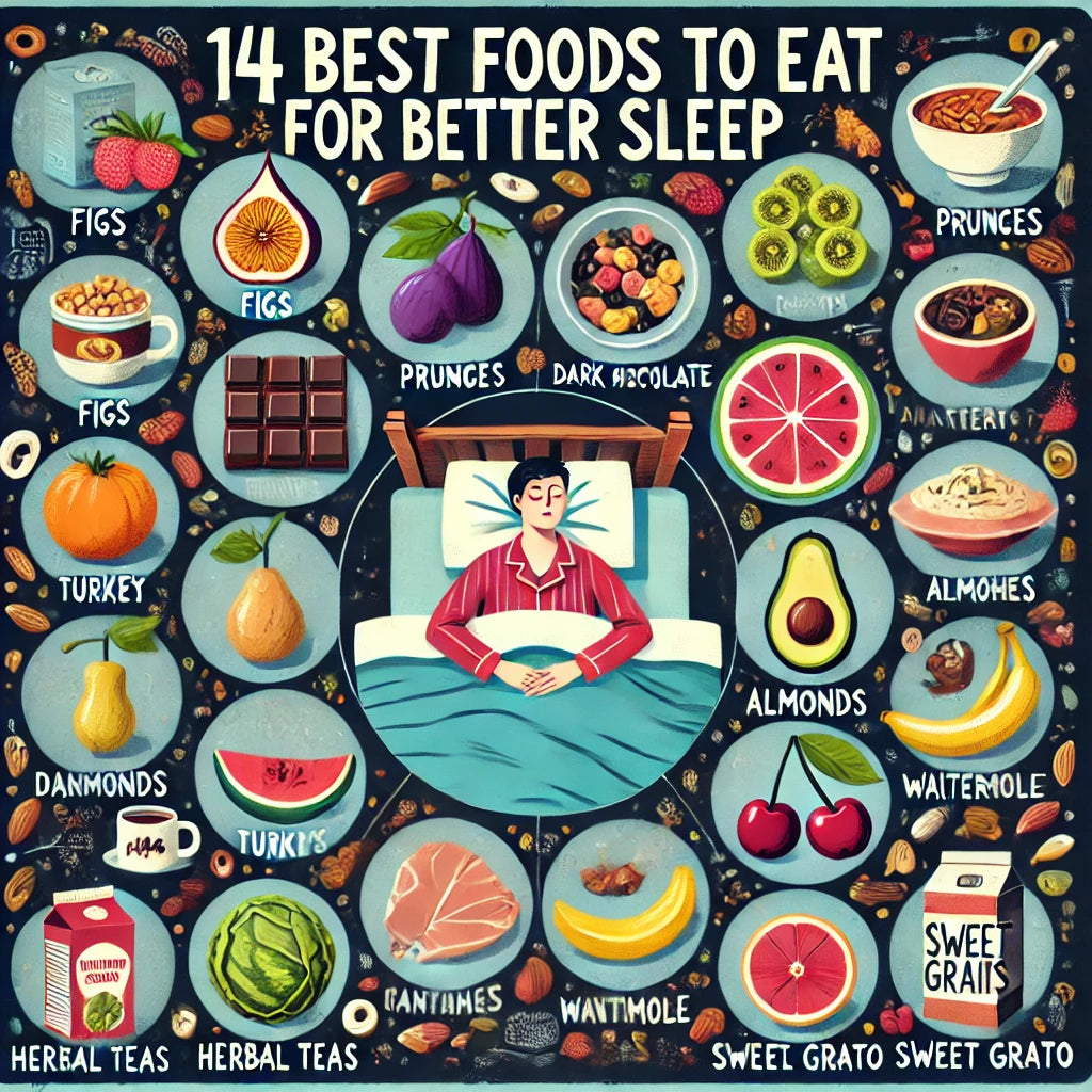 14 Best Foods to Eat for Better Sleep