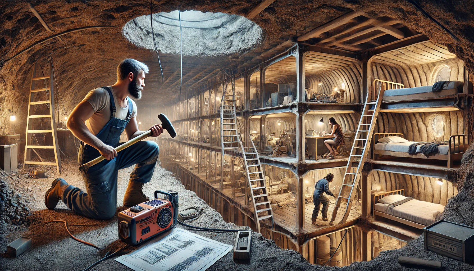 Steel vs. Concrete: Advantages for Underground Shelters