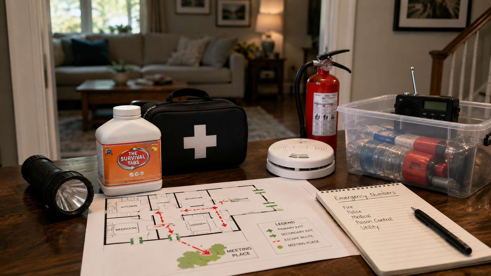Preparedness image for Home Fire Emergency Guide