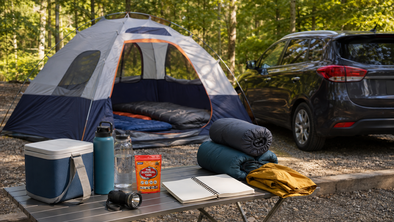 Preparedness image for First-Time Camping Guide