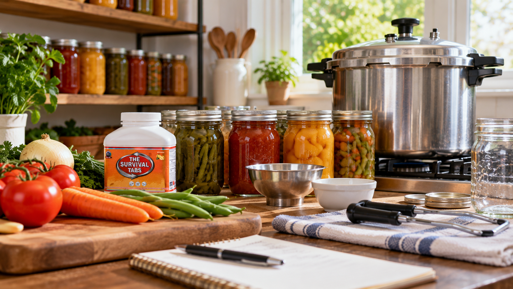 Preparedness image for Safe Home Canning Guide