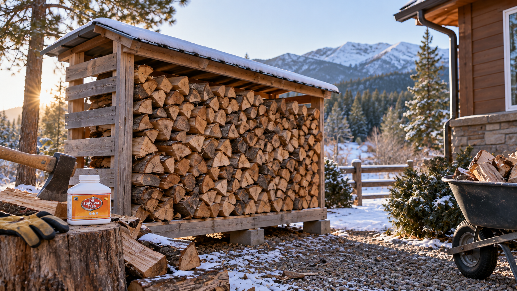 Preparedness image for Firewood Storage and Safety Guide