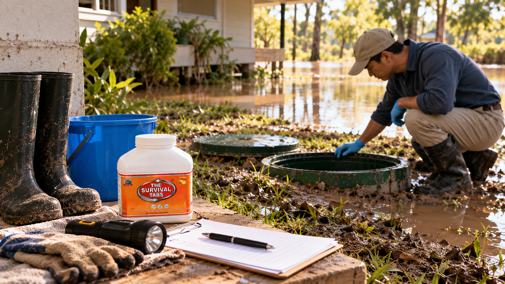 Preparedness image for Septic System Safety During and After Flooding