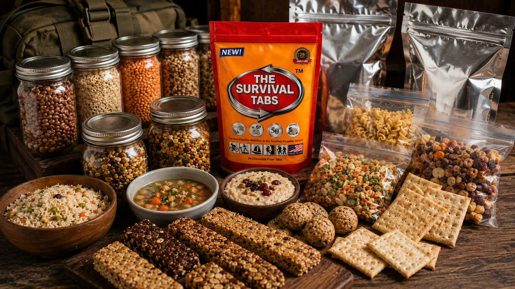Here are 10 DIY emergency food recipes designed for long shelf life.