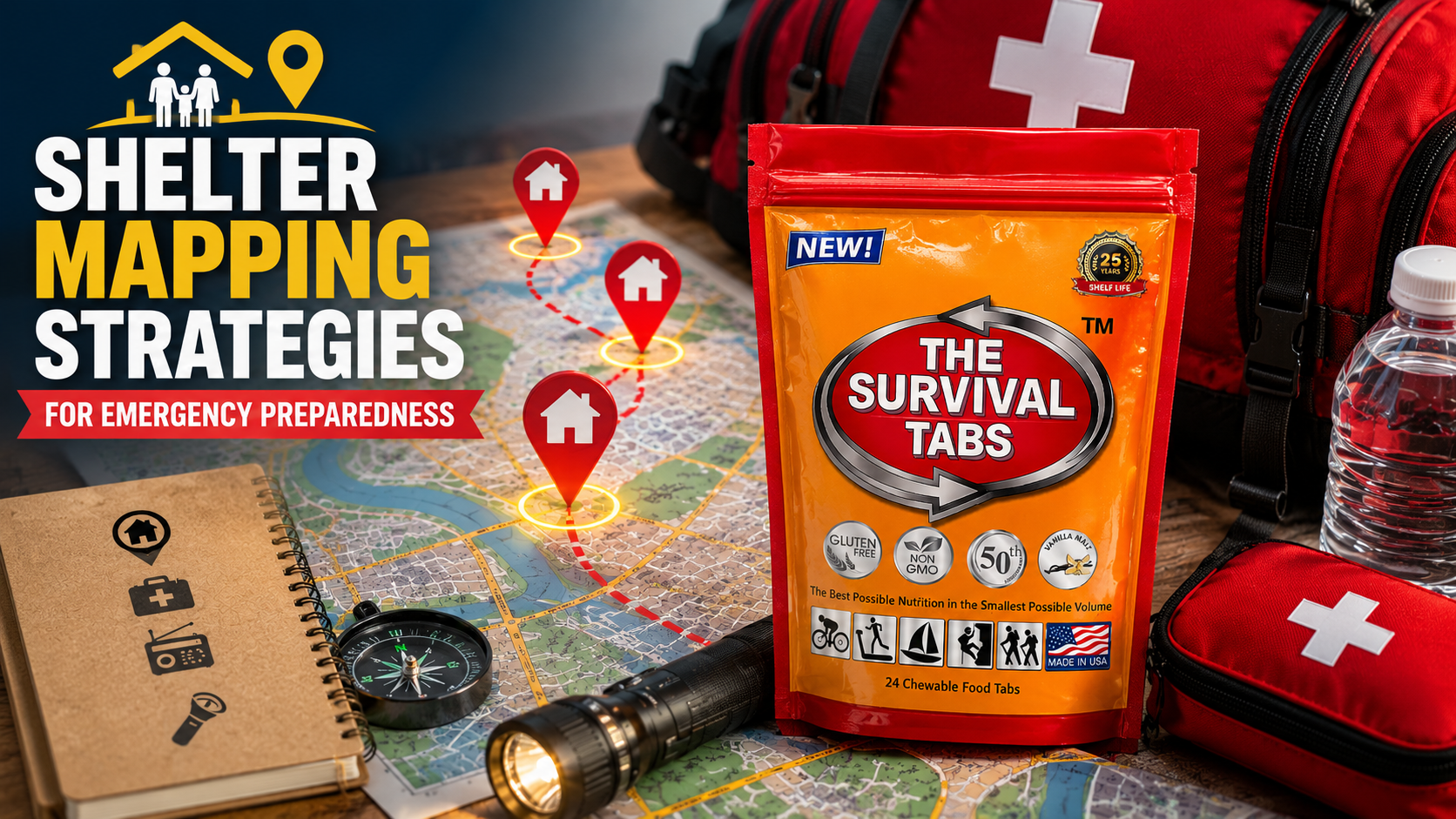 Shelter Mapping Strategies for Emergency Preparedness