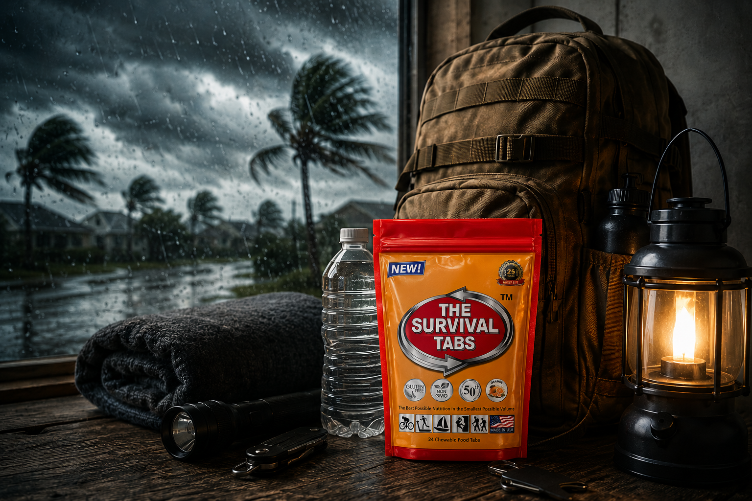 Storm Preparedness: A Real-Life Scenario with Survival Tabs in Your Go-Bag