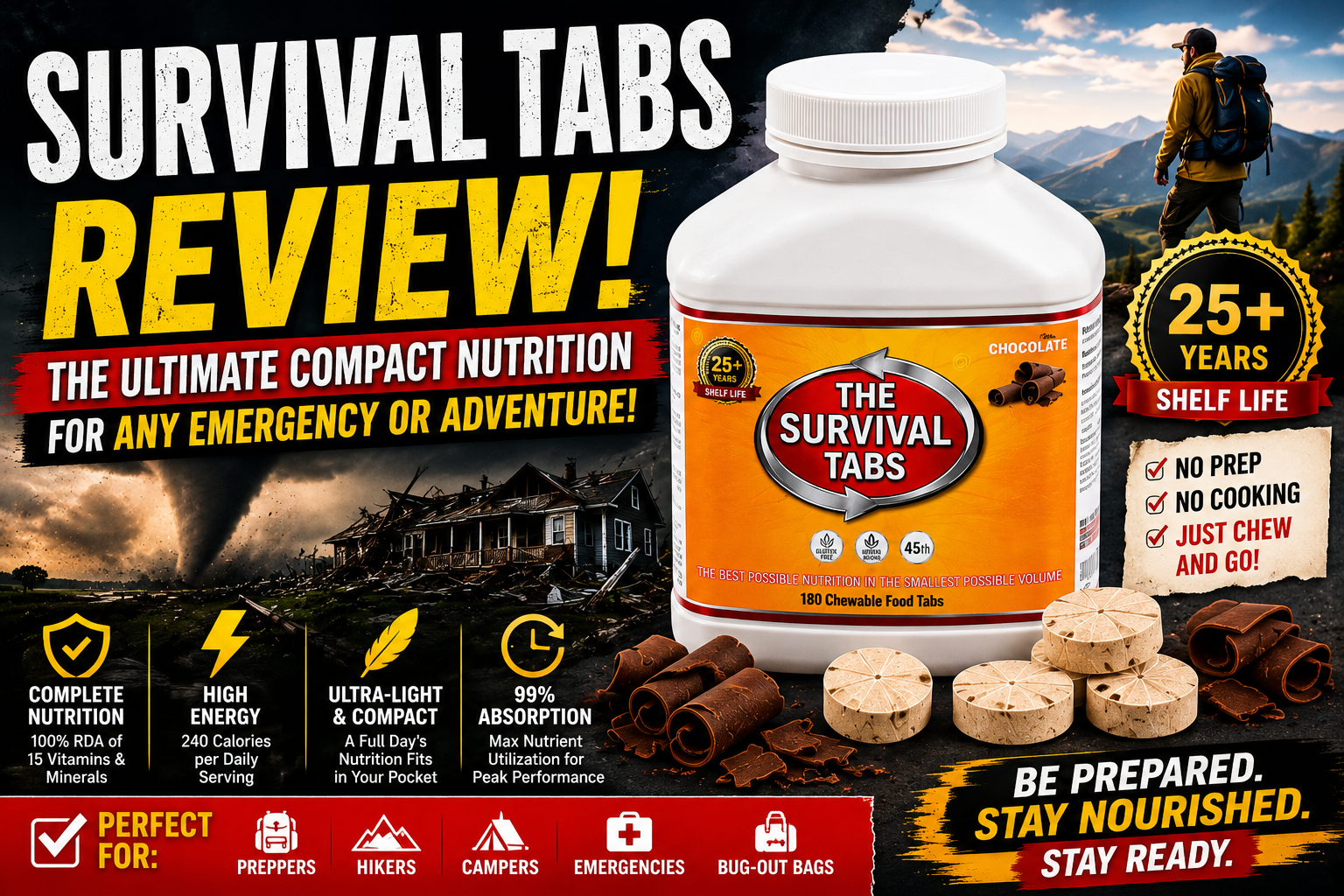 The Ultimate Compact Emergency Food for Preppers, Hikers, and Everyday Heroes