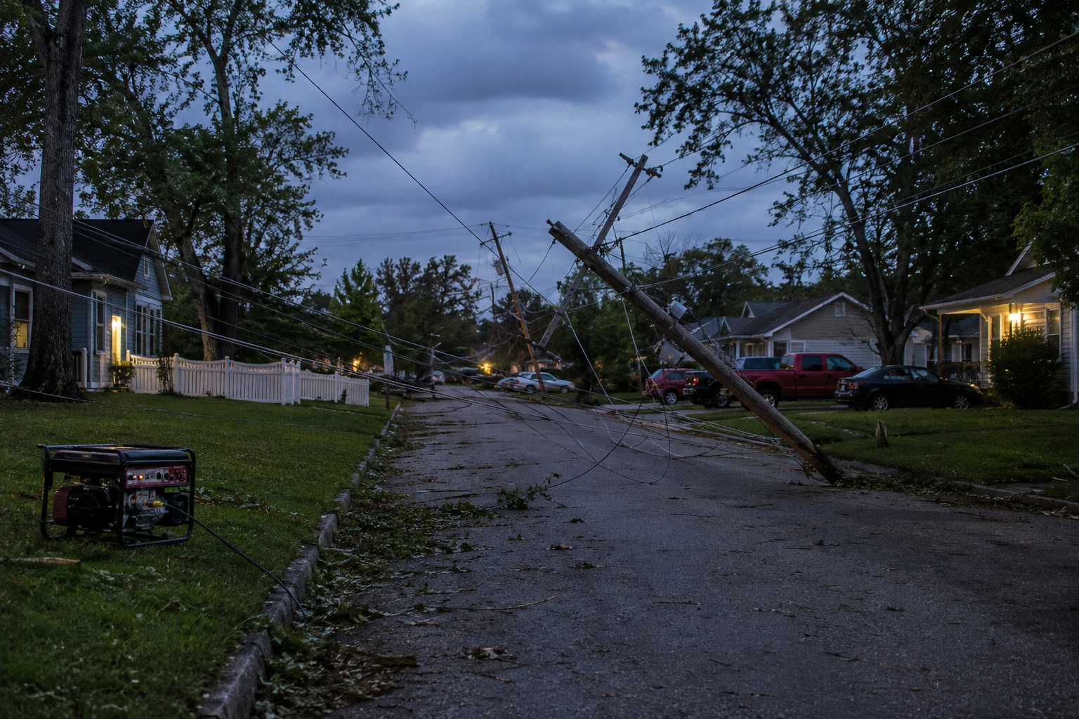 Editorial image for Northwest Indiana Faces 102,000‑Customer Power Outage After Storms