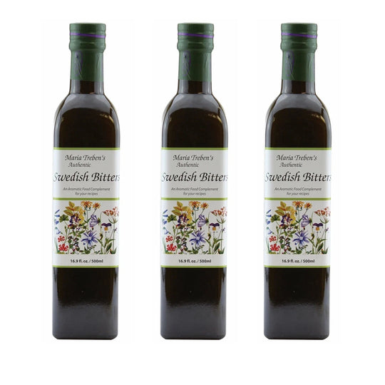 Maria Treben Authentic Swedish Bitters 16.9oz 500ml Herbal Digestive Supplement