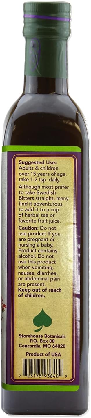 Maria Treben Authentic Swedish Bitters 16.9oz 500ml Herbal Digestive Supplement