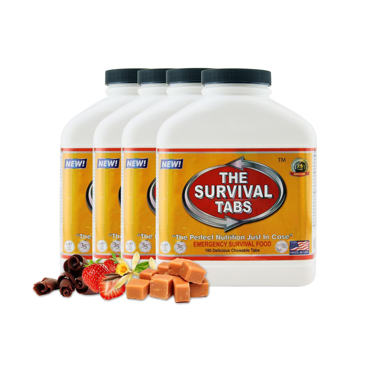 Survival Tabs 60-Day Food Supply - Mixed Flavor