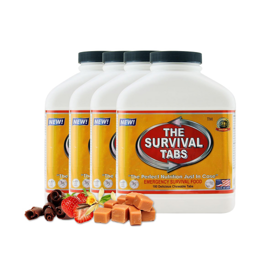Survival Tabs 60-Day Food Supply - Long Shelf Life Foods Mixed Flavor